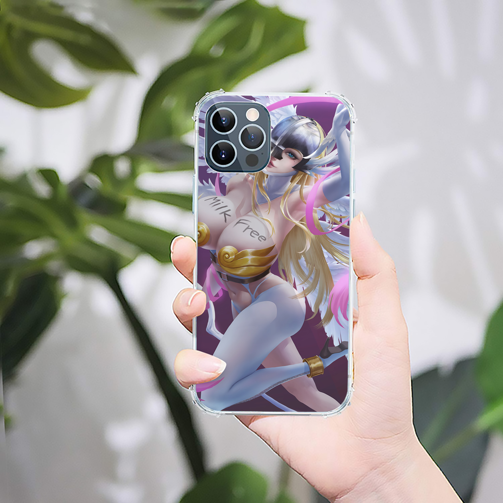 （画像用） Digimon デジタルモンスター/デジモン 【iPhone 12シリーズ対応】透明スマホケース（クリアソフトケース）